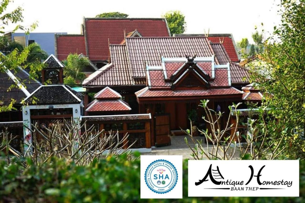 Baanthep Antique Homestay Phrae Buitenkant foto