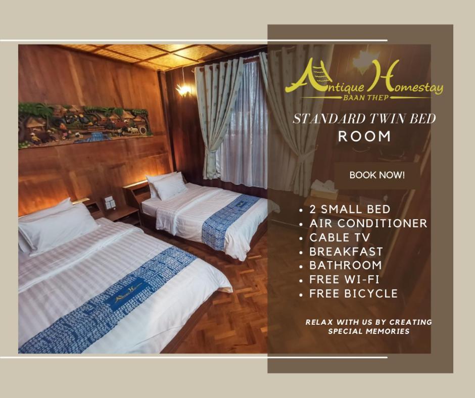 Baanthep Antique Homestay Phrae Buitenkant foto